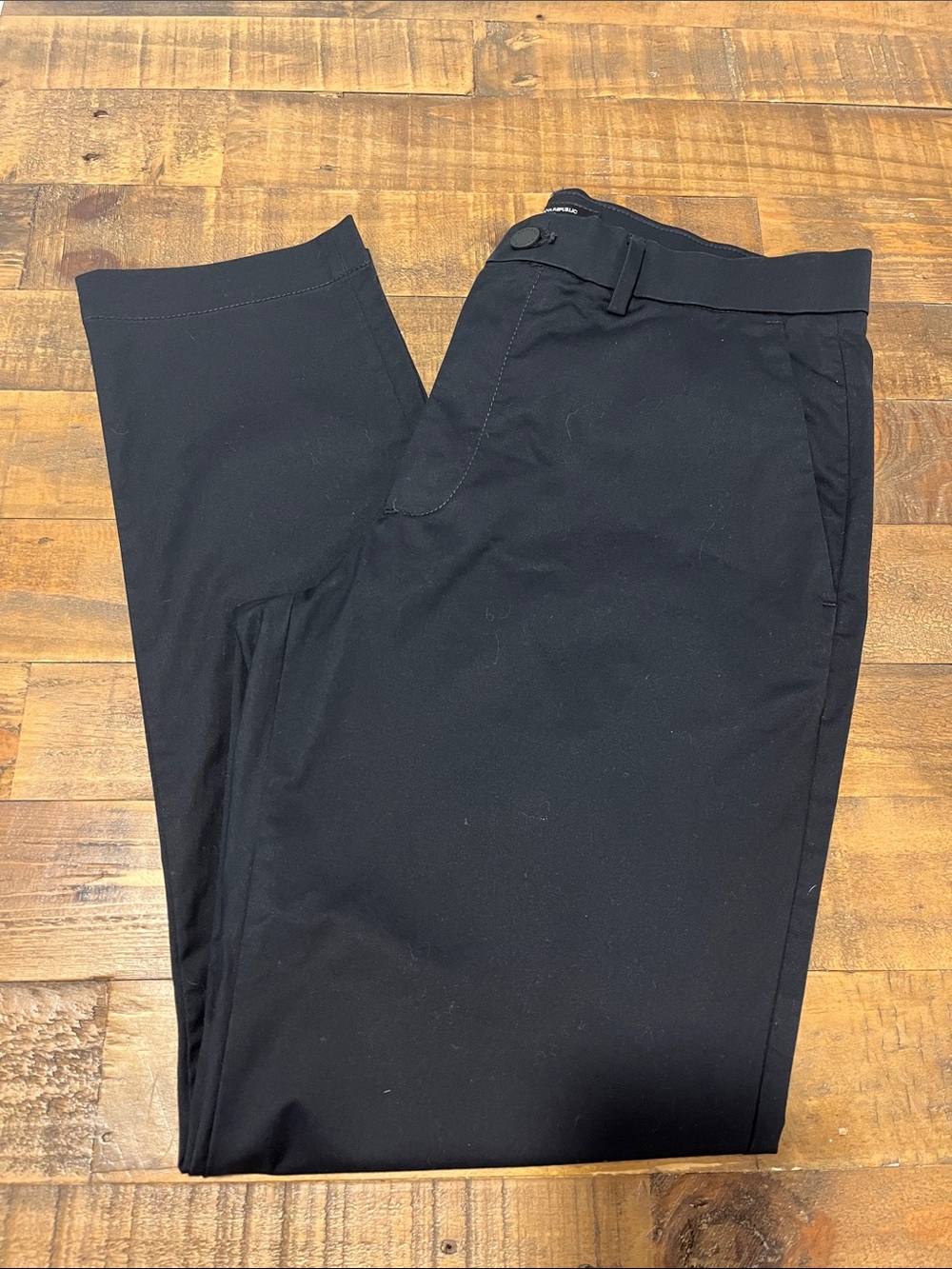 Banana Republic Black Slim Chinos